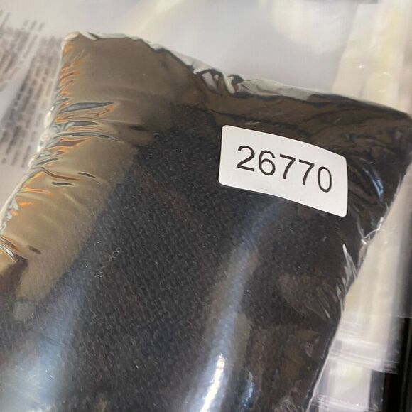 Calvin Klein Sweater Pullover Women XL Black Striped Turtleneck Knit Long Sleeve - Picture 9 of 9